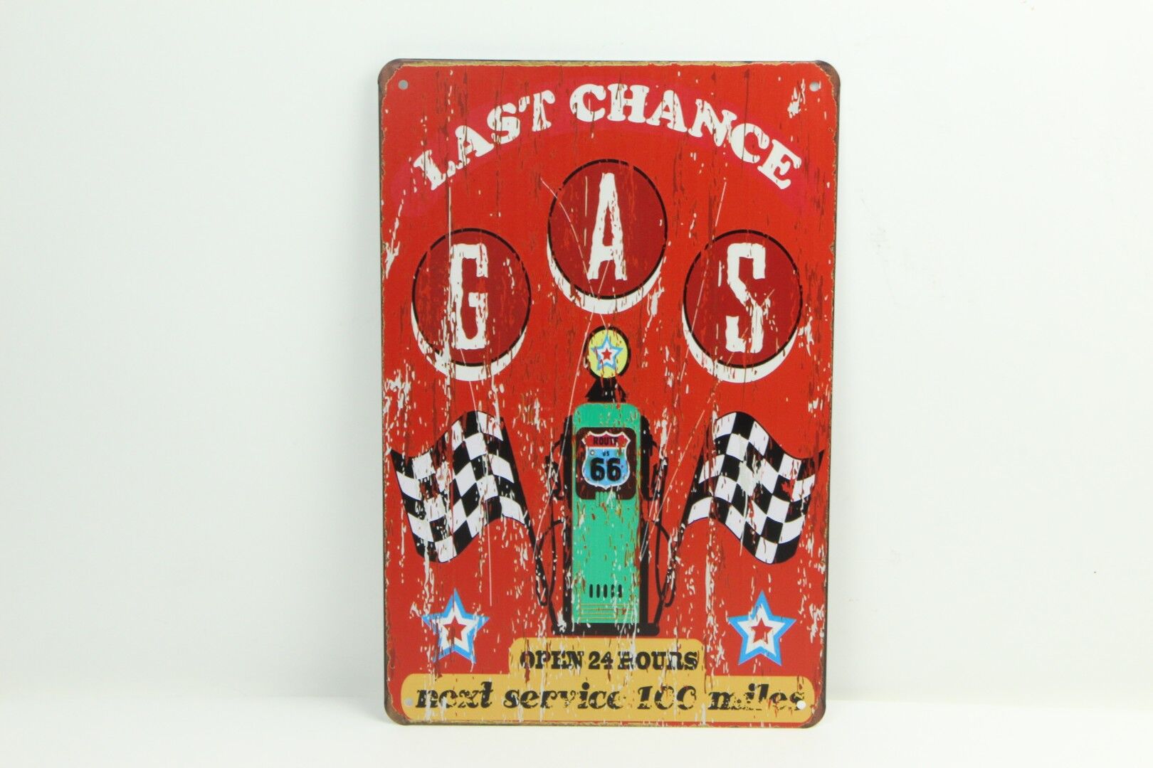 Табличка настенная "Last chance Next service 100 miles" 15612