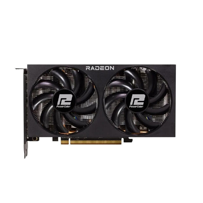 Видеокарта Radeon RX7600 8192Mb PowerColor RX 7600 8G-F, 2655/18000 128bit GDDR6 HDMI 3xDP