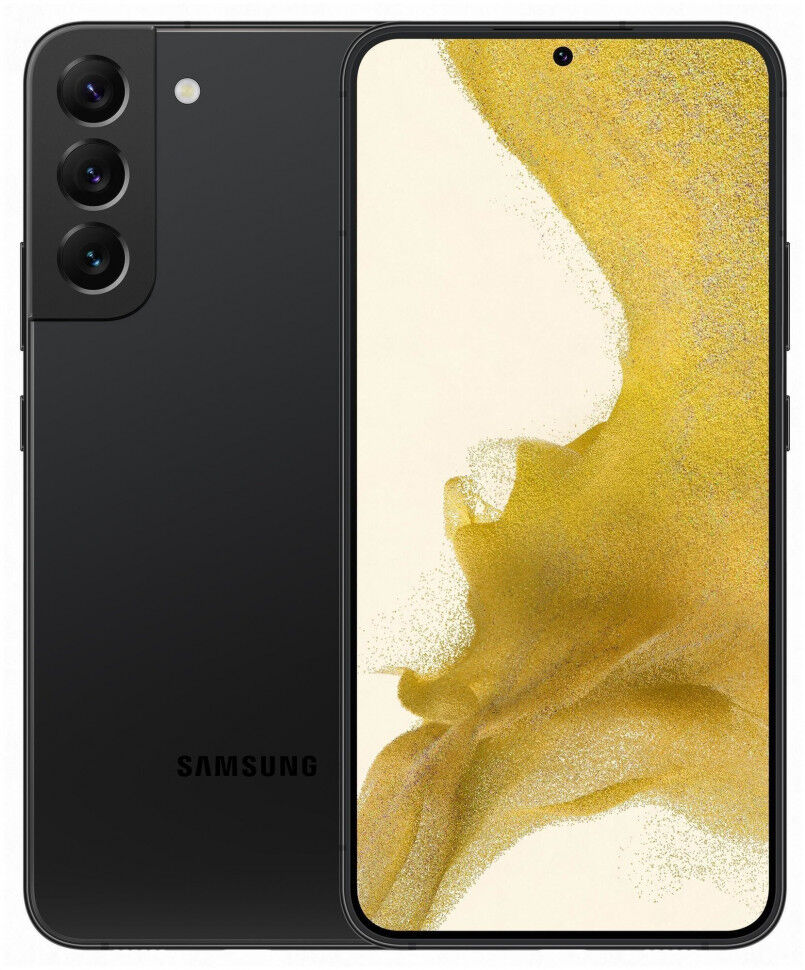 Смартфон Samsung Galaxy S22 8Gb/256Gb черный (SM-S901BZKGCAU)