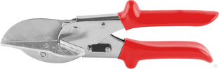 Ножницы FIT для пластиковых профилей под углом с наковальней, 215 мм 