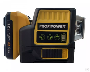 Уровень лазерный ProfiPower зеленый 12 лучей NL-6216G 