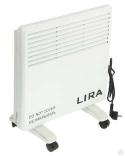 Конвектор электрический LIRA LR 0501 2 режима, 3 секц., 1200Вт 