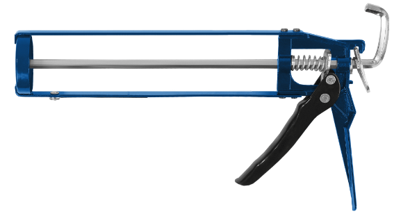 Пистолет для герметика ЗУБР 310 мл усиленный скелетный