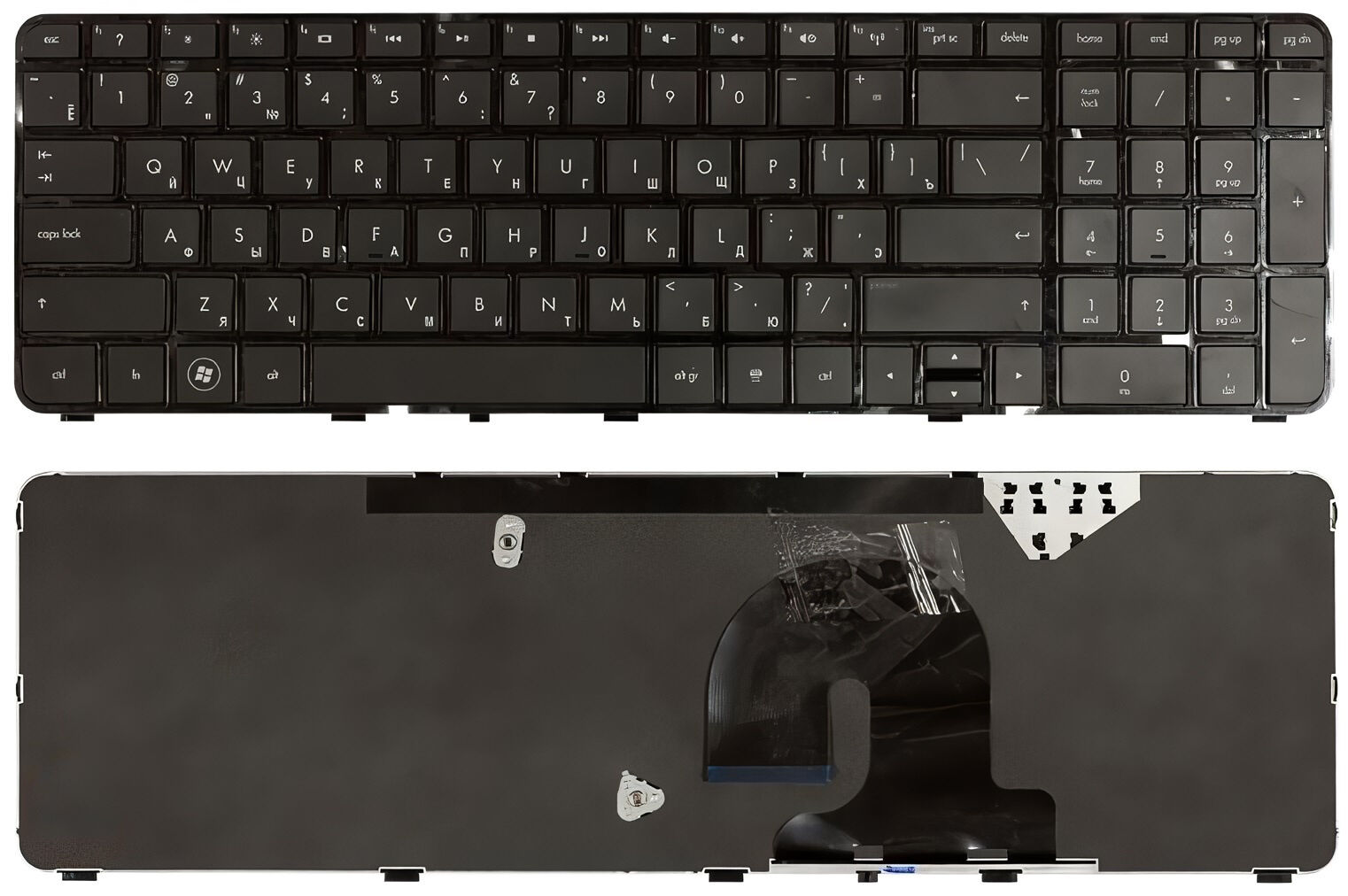 Клавиатура для HP Pavilion DV7-4000 p/n: LX9, NSK-HS0UQ 01, 9Z.N4DUQ.001, AELX9U00210, AELX9U00110