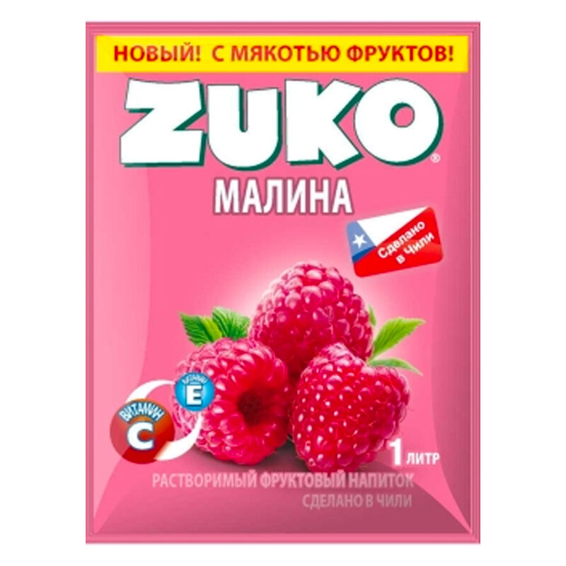 Напиток растворимый Zuko малина 20 г