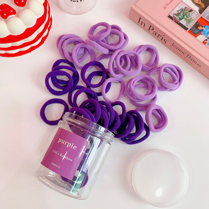 Набор резинок для волос Yokee Y-02 фиолетовые