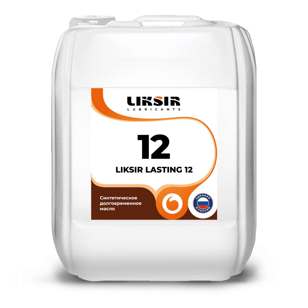 Масло индустриальное синтетическое долговременное Liksir Lasting 12 20 л