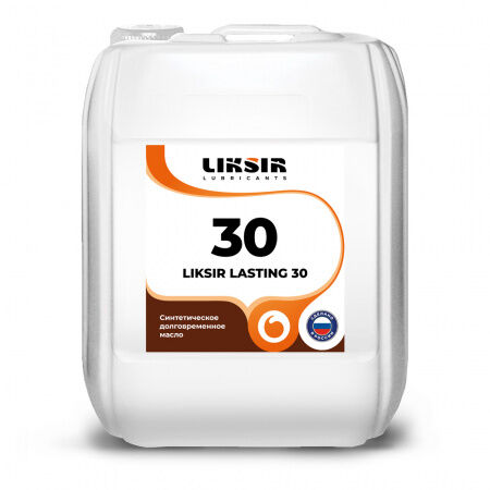 Масло индустриальное синтетическое долговременное Liksir Lasting 30 20 л