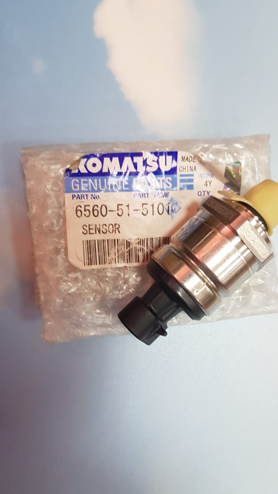 6560-51-5101 Датчик давления топливной системы Komatsu