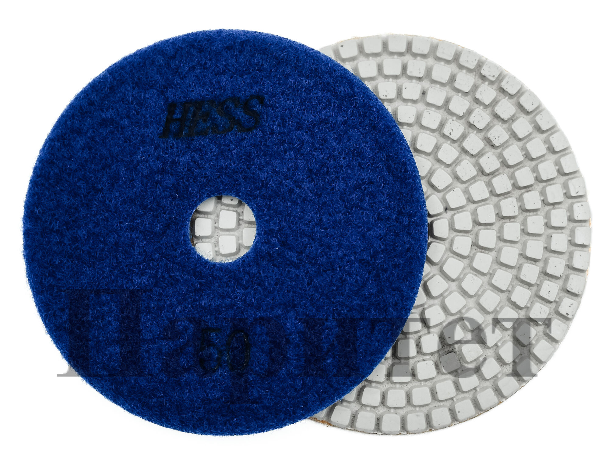 Алмазные гибкие диски Ø 100 "Hess" №50 с водяным охлаждением