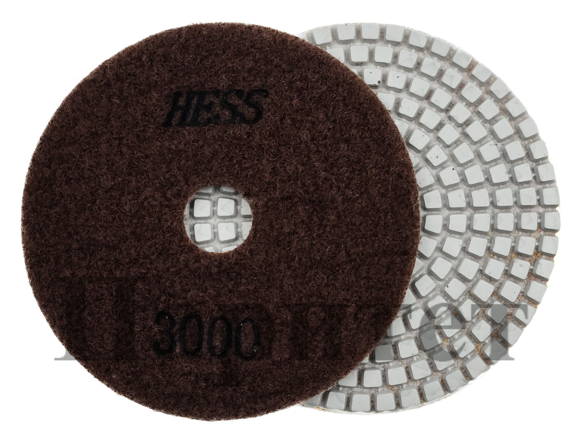 Алмазные гибкие диски Ø 100 "Hess" №3000 с водяным охлаждением