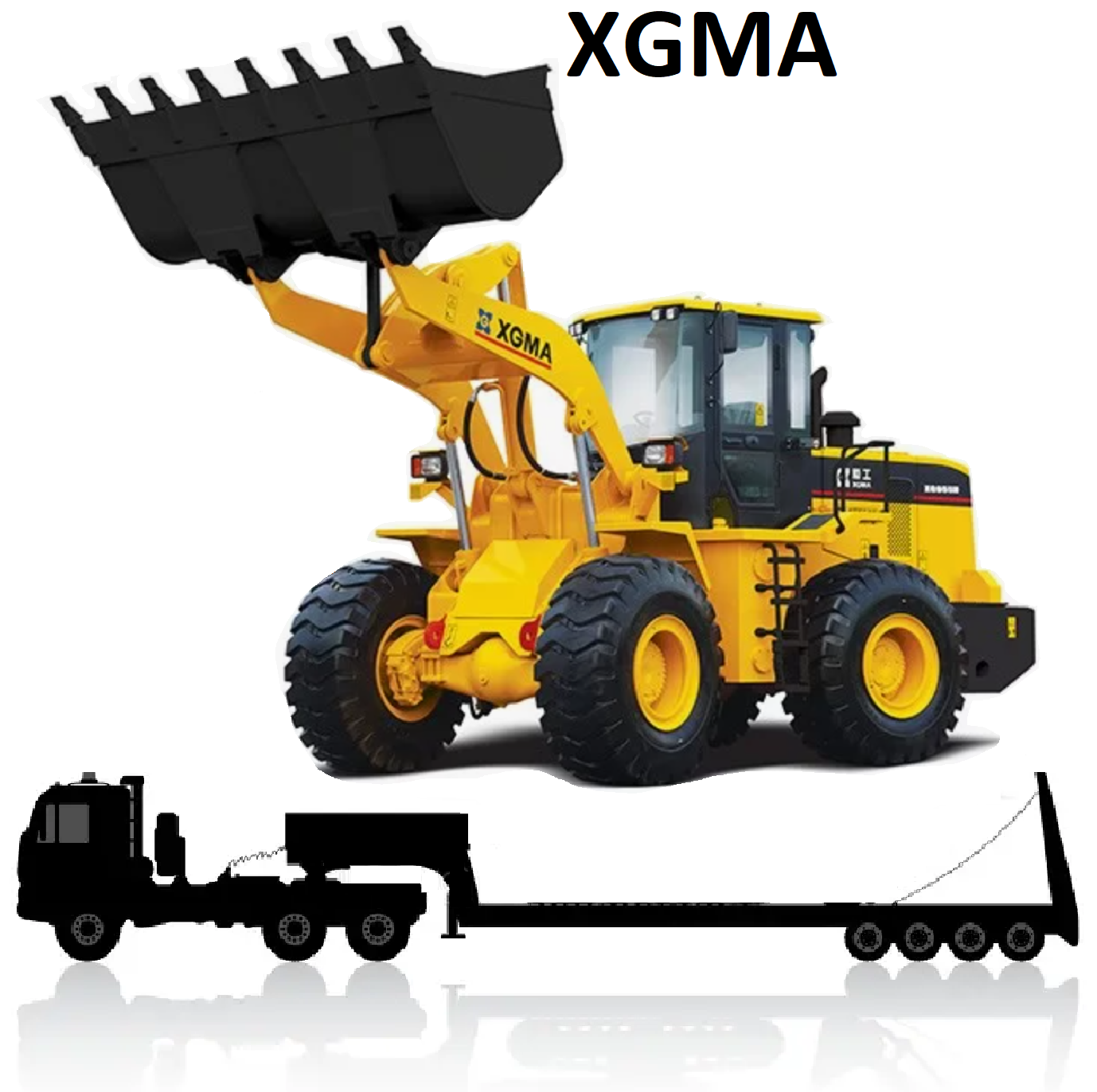 Перевозка погрузчика XGMA