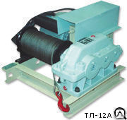 Лебедка промышленная электрическая ТЛ-12А (т/с 250 кг, 220В)