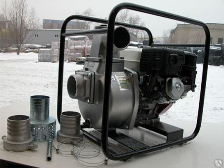 Мотопомпа бензиновая для загрязненных вод SEH-100X Кoshin