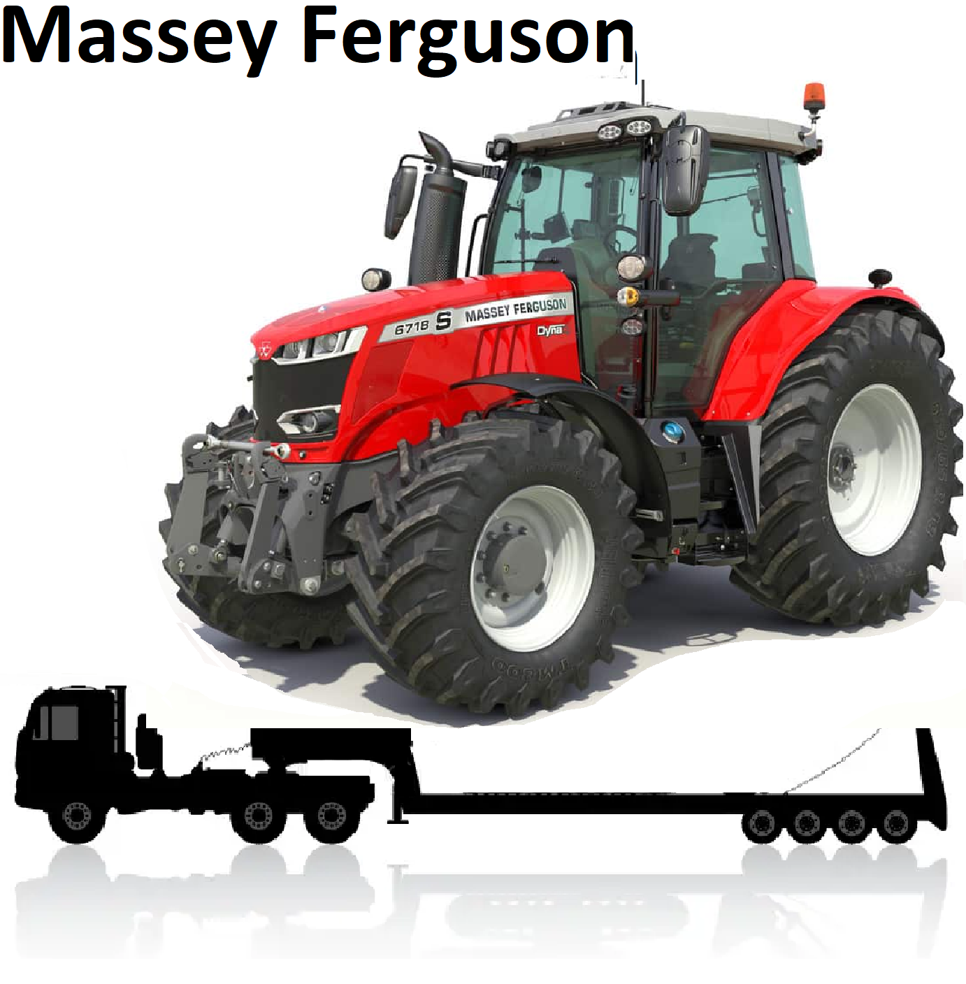 Перевозка тракторов Massey Ferguson