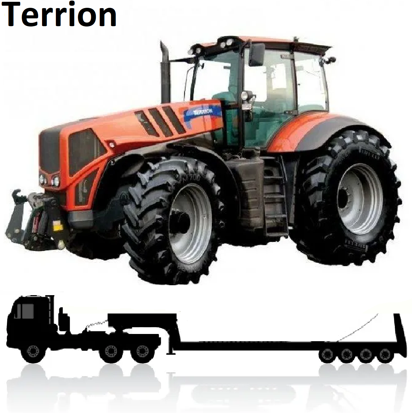 Перевозка тракторов Terrion