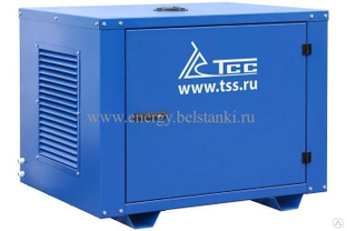 Бензогенератор 6 кВт TSS SGG 6000EHNA в кожухе МК-1.1 