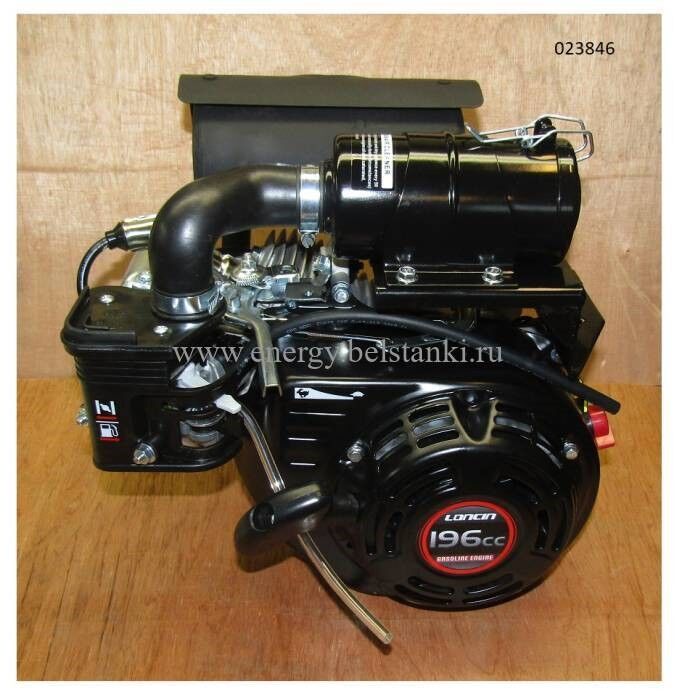 Двигатель Loncin LC168F-2H RM75 / (Цилиндр под шпонку, D=20 х50 мм)