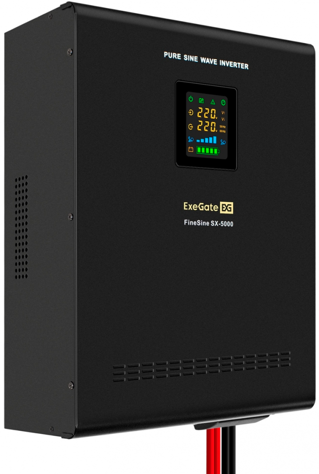 ИБП + батарея ExeGate FineSine SX-5000.LCD.AVR.2SH.T (EX296658RUS)