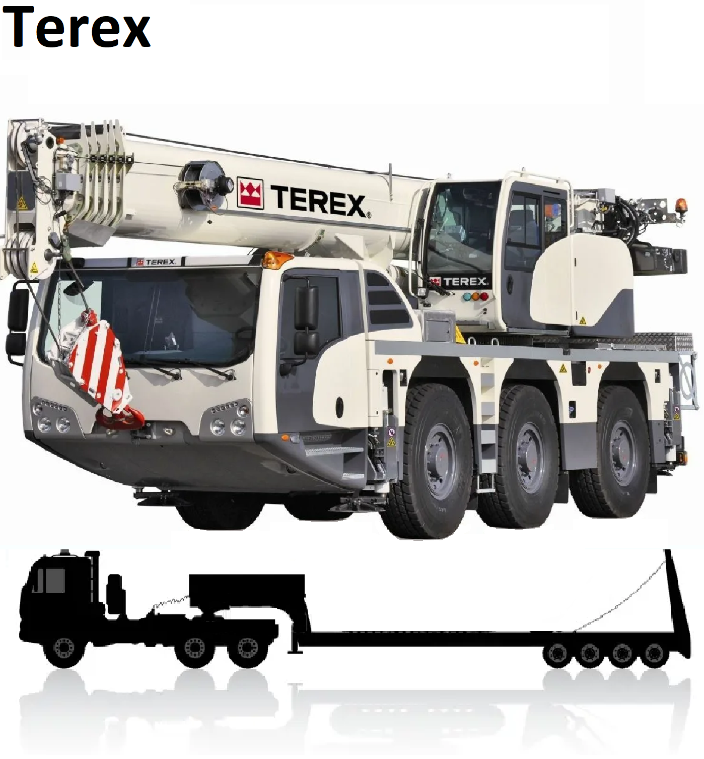 Перевозка крана Terex