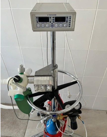 Аппарат для ксеноновых ингаляций (газоанализатор)