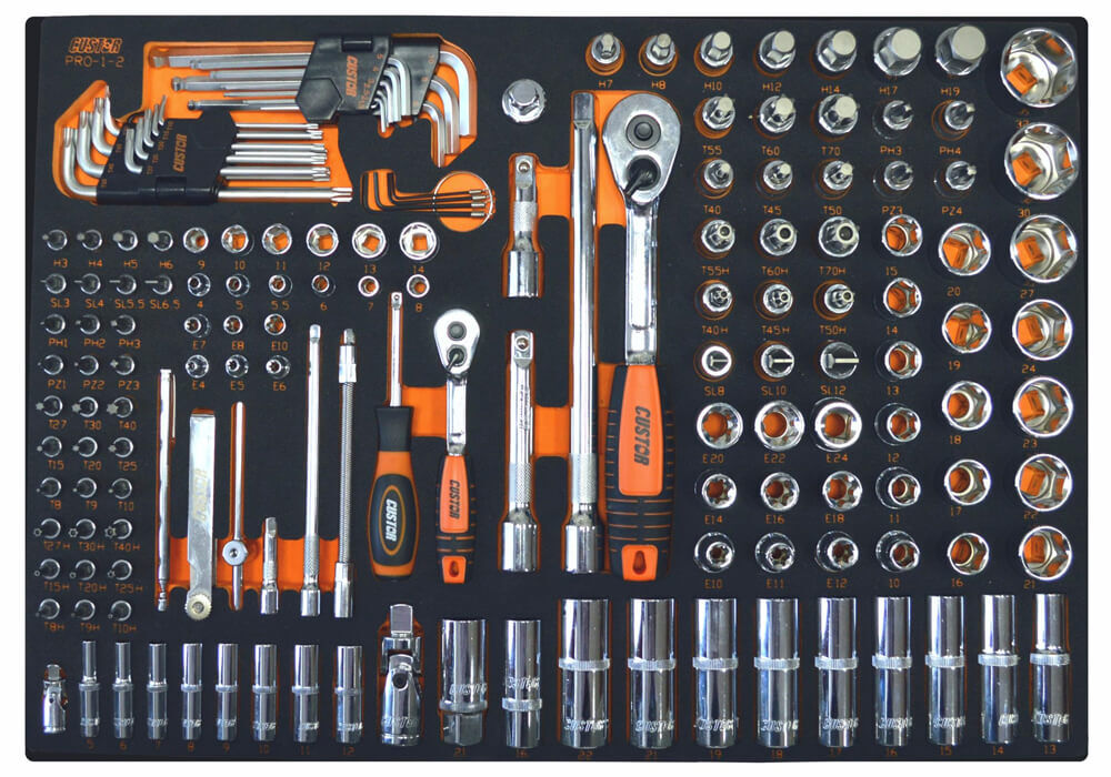 Набор инструментов PRO-1-2, 178 предметов