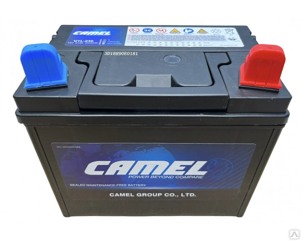 Аккумуляторная батарея Camel U1L240 (21 Ач) купить в Санкт-Петербурге | Аккумуляторный  Дом