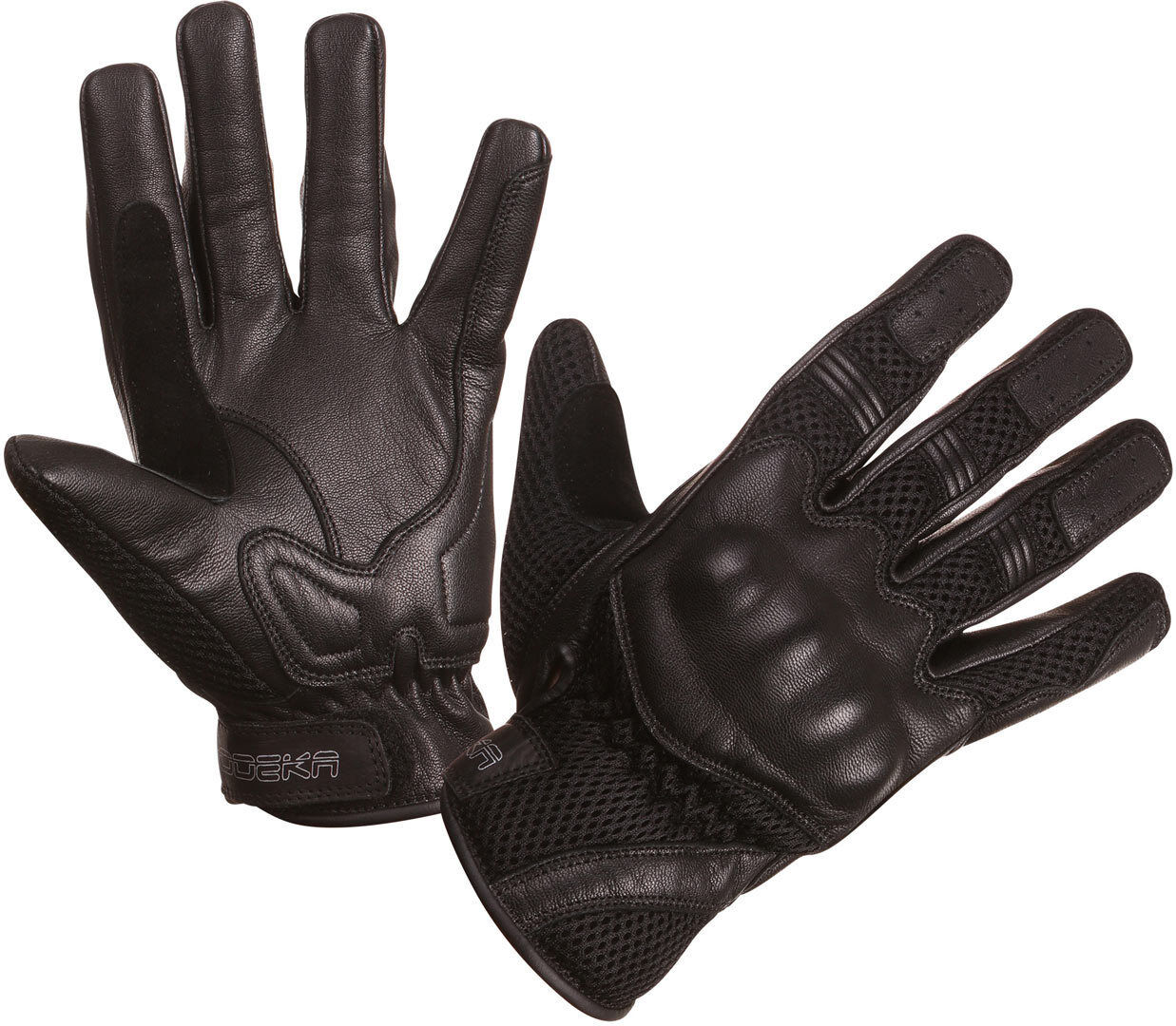 Мотоперчатки кожаные Modeka X-Air black
