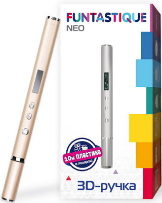 3D ручка Funtastique NEO (Золотой) FPN02G