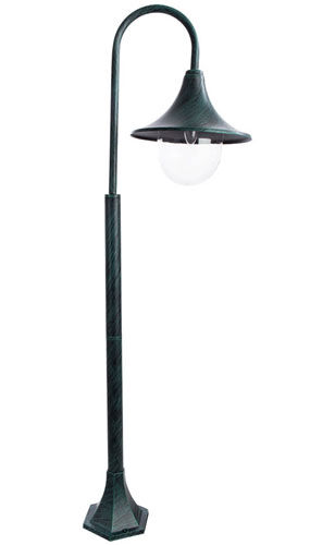Светильник уличный Arte Lamp A1086PA-1BG старая медь