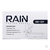 RAIN Смеситель для ванны Лазурит, прямой излив 35см, картридж 35мм, с душ. набором, латунь, хром #7