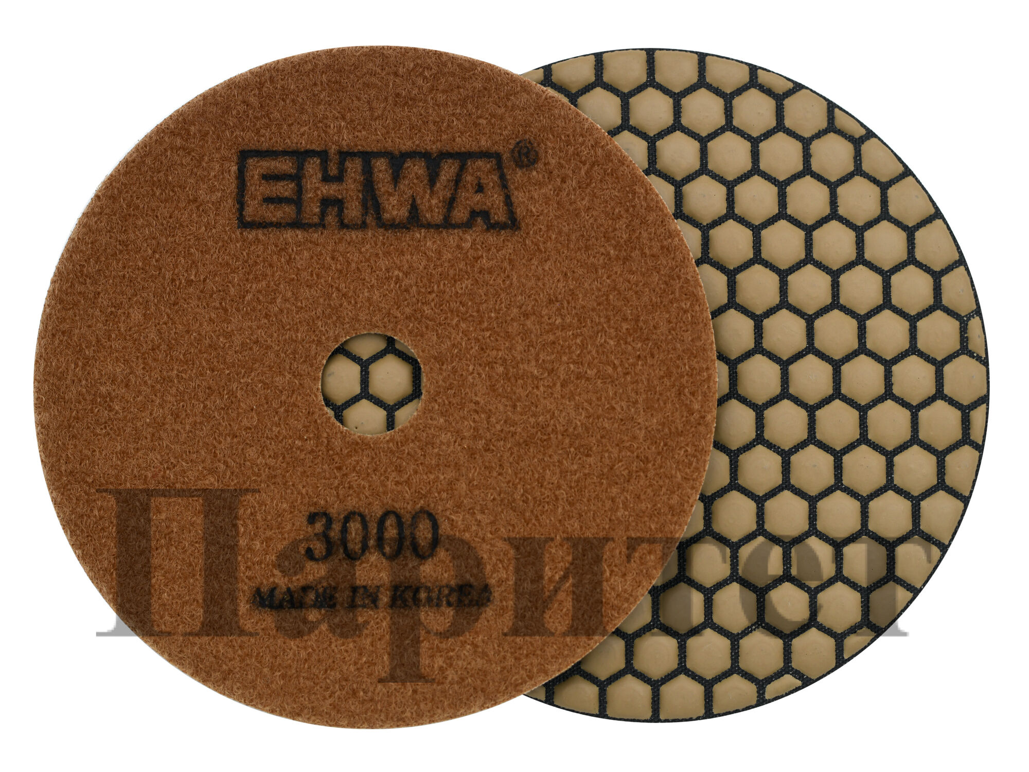 Алмазные гибкие диски Ø 125 "EHWA" сухие № 3000