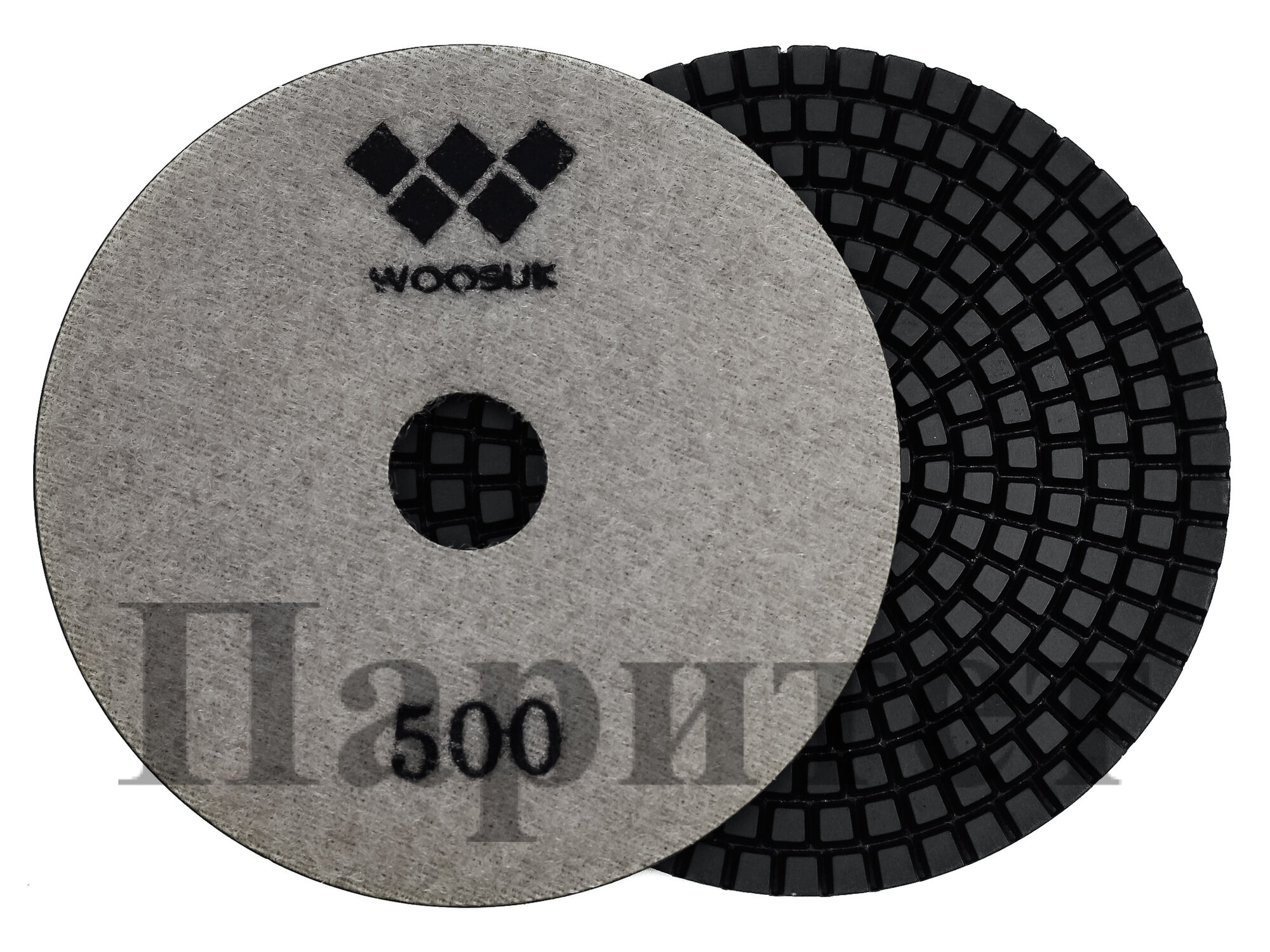 Алмазные гибкие диски Ø 100 "Woosuk" с водой № 500