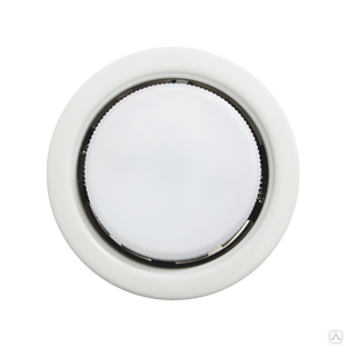 Точечный светильник GX53 белый матовый термостойкий #1