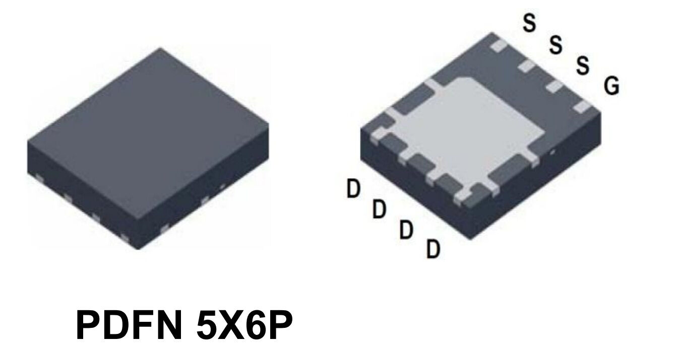 Микросхема PK5E6BA N-Channel MOSFET 30V 52A PDFN5x6P Unikc