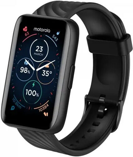 Умные часы и браслет Motorola Moto Watch 40 Black