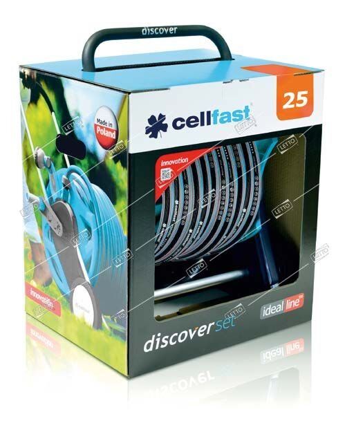 Тележка со шлангом (тележка DISCOVER, шланг ORIGINALFLEX 1/2'' 20 m) Cellfast (55-620)