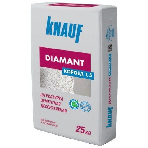 Декоративное покрытие KNAUF Diamant Короед 1.5 мм