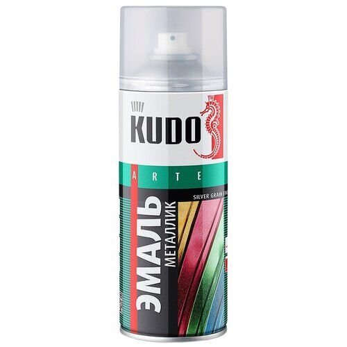Краска KUDO универсальная металлик Silver grain finish Kudo