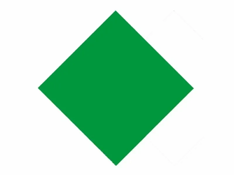 Латексный платок (зеленый тонкий) арт 18-41D HLW