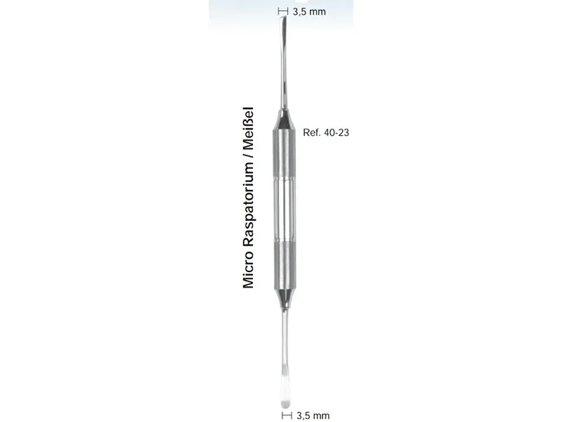 Распатор - микро двусторонний 3,5-3,5 мм арт 40-23 HLW