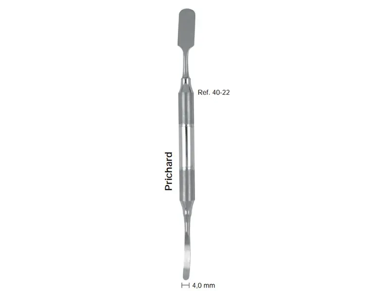 Распатор Prichard ручка Deluxe диаметр 10 мм 4,0 мм арт 40-22 HLW