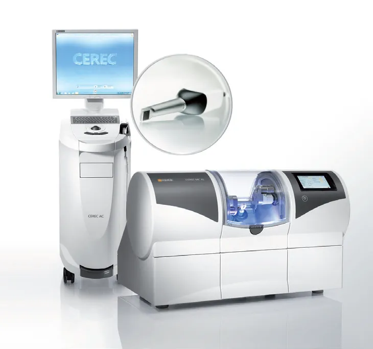 CAD/CAM системы полного цикла Сканер CEREC Omnicam 1.0 + фрезер CEREC MC XL Sirona Dental Systems