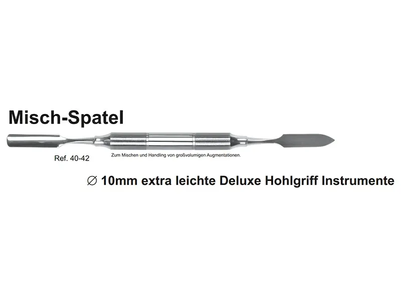 Шпатель для замешивания костного материала (ручка Deluxe ø 10 mm) арт 40-42 HLW
