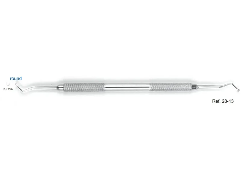 Экскаватор круглый 2,0 мм арт 28-13 HLW