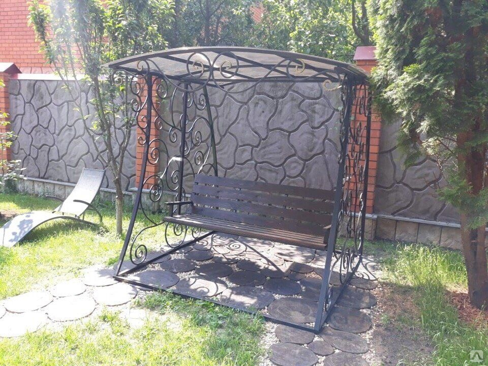 Кованые качели для дачи Игровые площадки, качели, горки Амарант купить ...