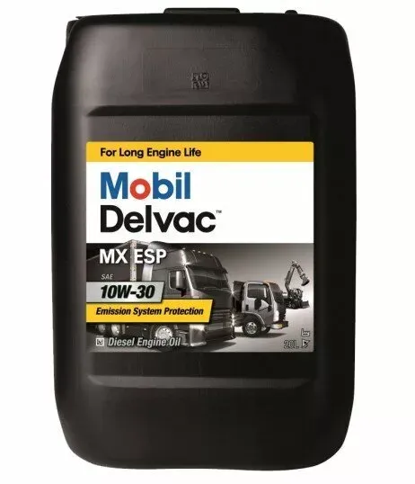 Моторное масло Mobil Delvac MX ESP 10W-30 20л (153856)