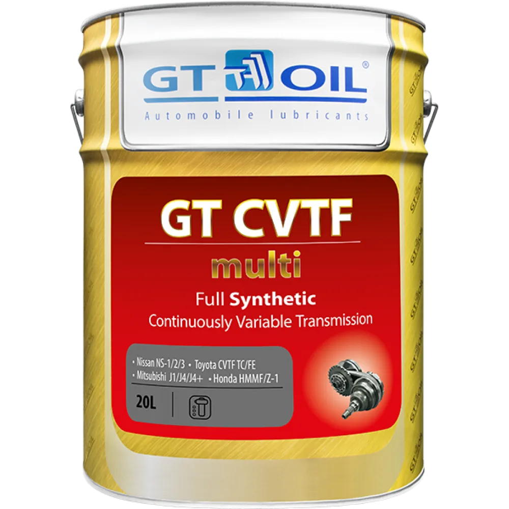 Трансмиссионное масло GT ATF CVTF MULTI 20л (8809059408674)
