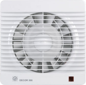Вытяжной вентилятор Soler & Palau D cor 300 CR с таймером (белый) 03-0103-012 Dé cor 300 CR с таймером (белый) 03-0103-0