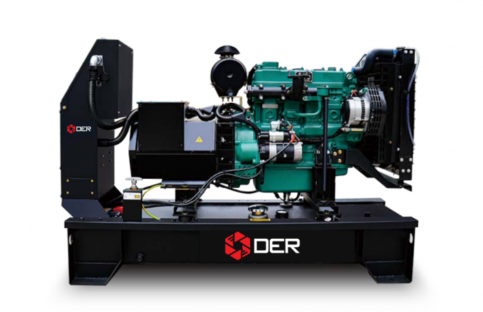 Дизельный генератор DER-180R на базе двигателя Ricardo с АВР 180 кВт